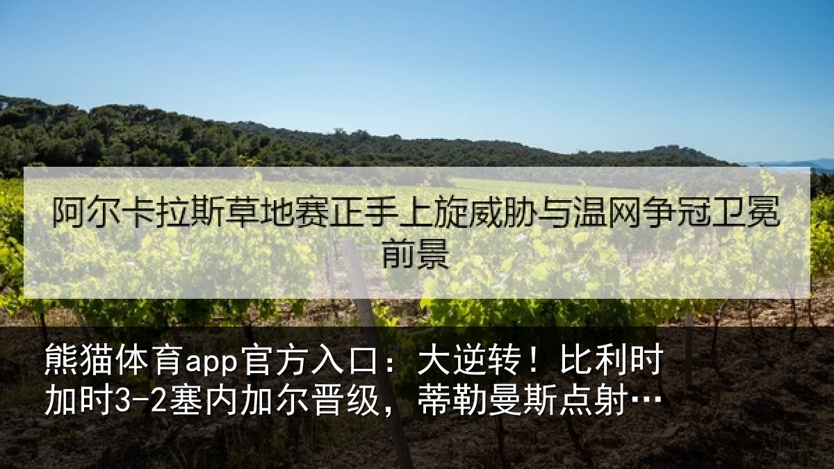 熊猫体育app官方入口:大逆转!比利时加时3-2塞内加尔晋级,蒂勒曼斯点射绝杀+双响